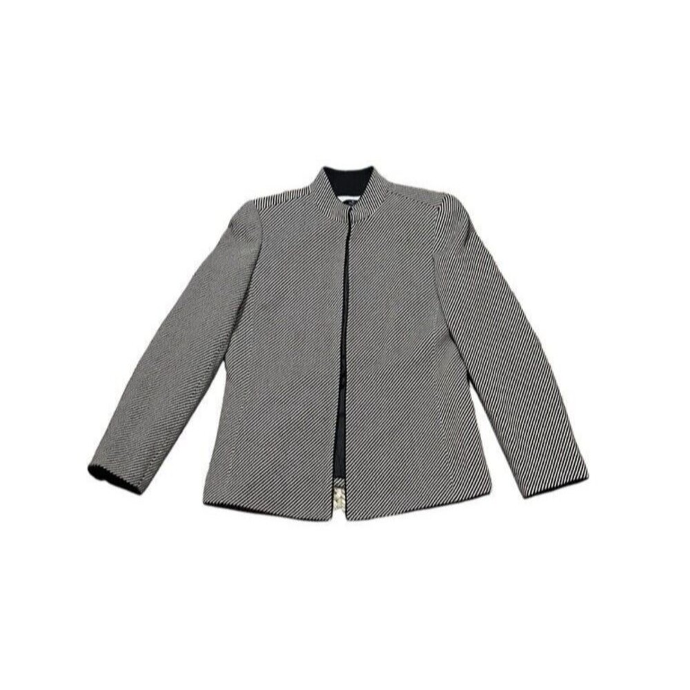 Tahari Arthur S. Levine Women's Blazer Jacket Women's Size 10 Wool Open Front